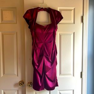 Morgan & Co. Burgundy Dress